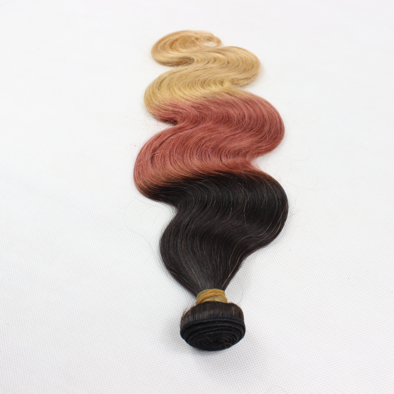 Wholesale remy hair weaving  3T color 100% human hair extension YL168